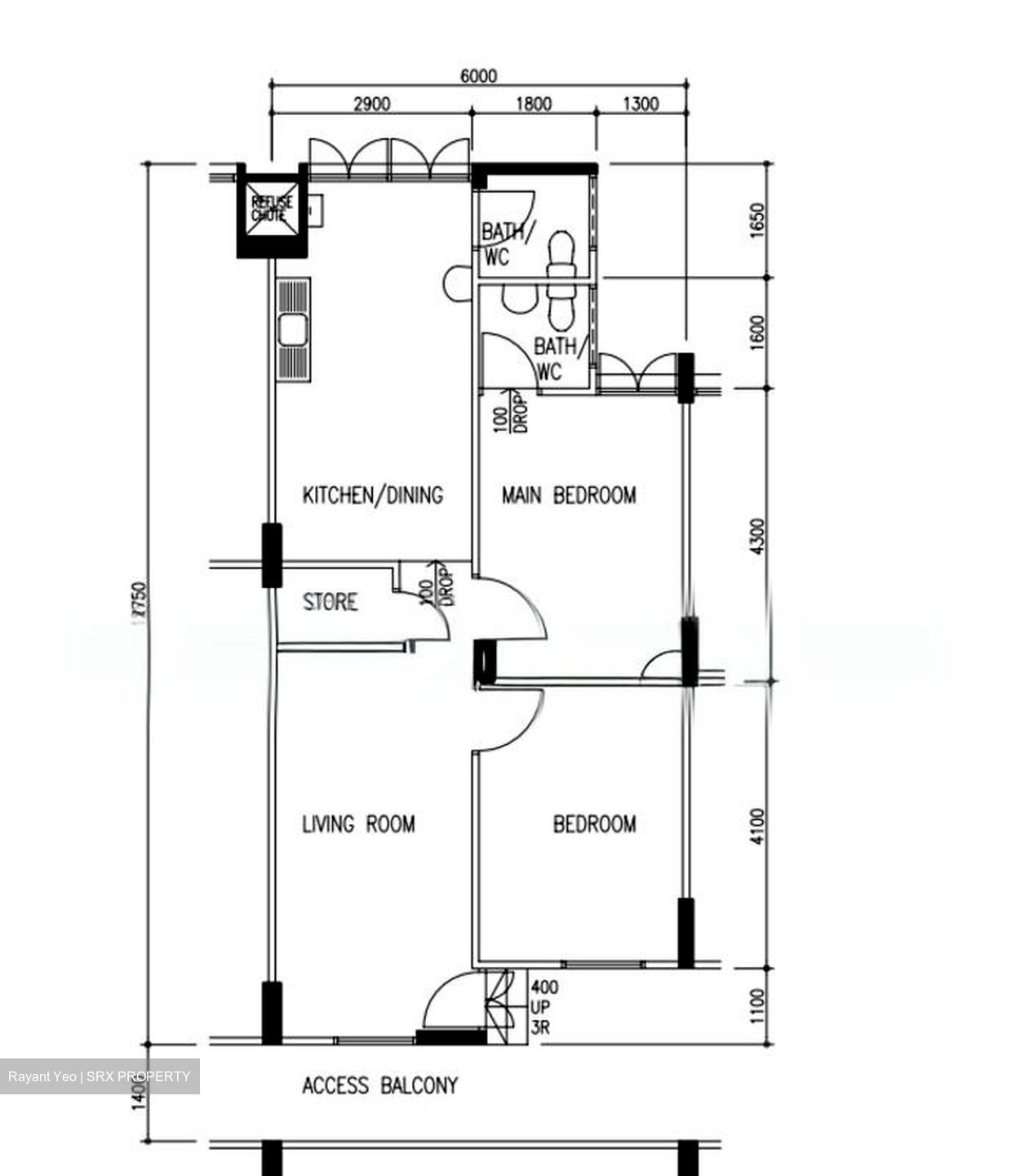 Blk 114 Potong Pasir Avenue 1 (Toa Payoh), HDB 3 Rooms #554565601